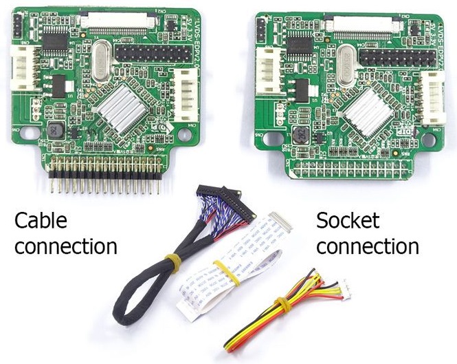 LVDS 30P do eDP deska adaptér