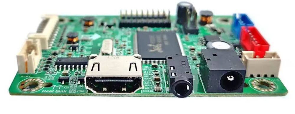 RTD2555 univerzální eDP TFT displej s audio ovládáním, briv