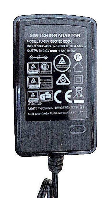 FJ-SW126G1201500N 12V 1.5A adaptér napájecí zdroj - neoriginální, briv
