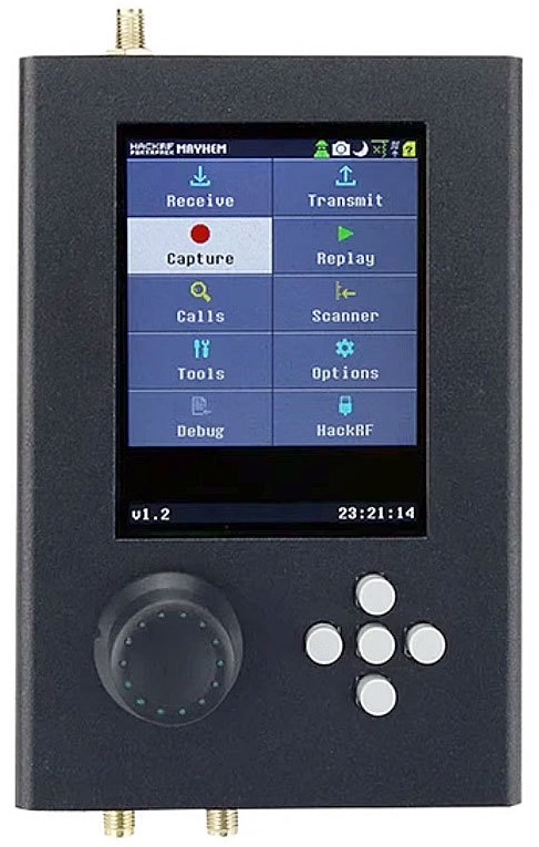 Portapack H2 + HackRF – Sada s 5 anténami, briv
