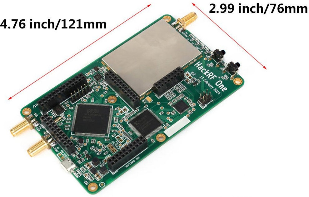 Portapack H2 + HackRF – Sada s 5 anténami, briv