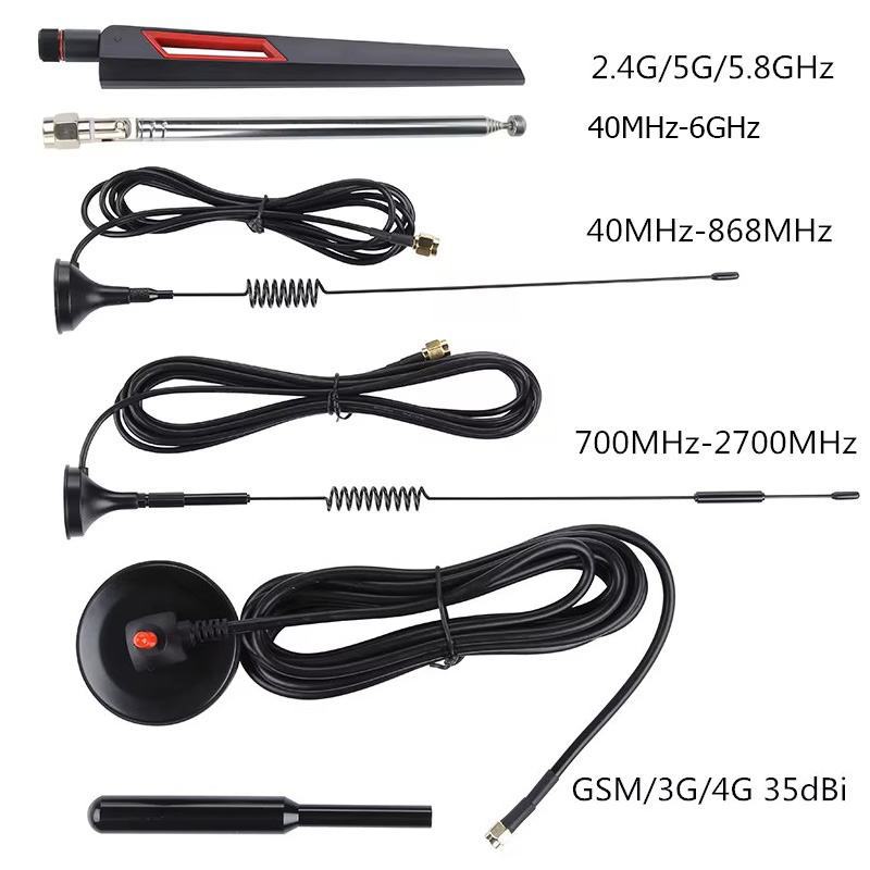 Sada 5 ks antén pro SDR a VNA, briv