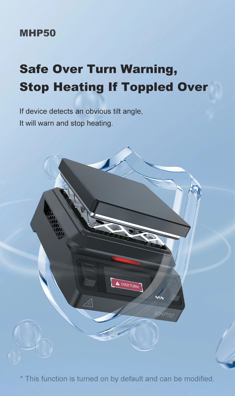 Předehřívací deska MHP50 Mini (Mini Hot Plate Preheater), briv