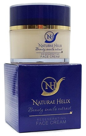 Regenerierende Gesichtscreme mit Schneckenextrakt, Naturae Helix 98%, 50 ml