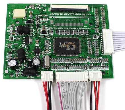 PCB800068 ovládací deska pro TFT LCD displej, 60pin TTL PCB800068 ovládací deska pro TFT LCD displej, 60pin TTL