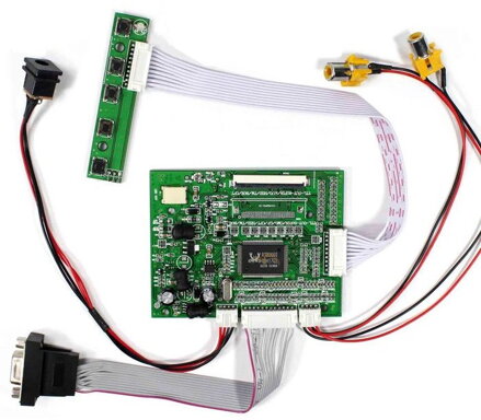 PCB800068 ovládací deska pro TFT LCD displej, 60pin TTL PCB800068 ovládací deska pro TFT LCD displej, 60pin TTL