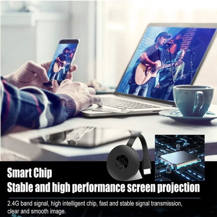 MiraScreen G2-4 WiFi Zrcadlení, Miracast, Screen Mirroring, Airplay, DLNA, 1080p