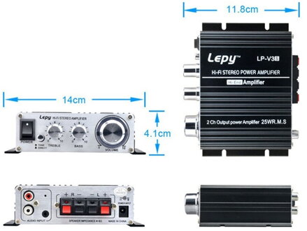 LP-V3S Hi-Fi zesilovač 2x25W