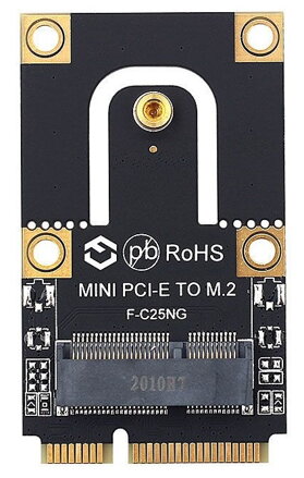 Fenvi F-C25NG M.2 to mPCIe Mini PCI-E adaptér