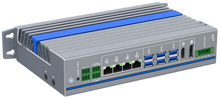 IEXP-712 průmyslový PC – 4× LAN, 2× 4K výstup
