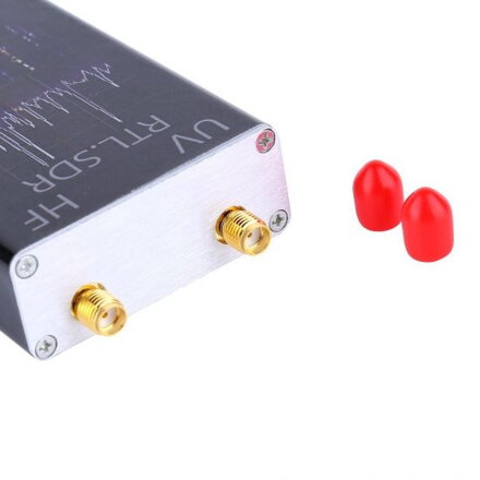 RTL SDR přijímač 100kHz-1.7GHz skener USB