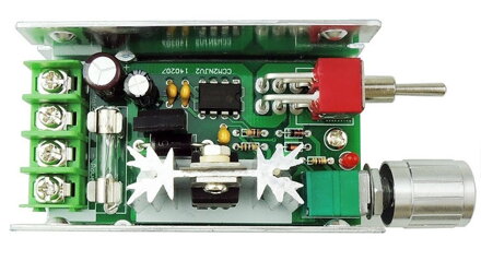 Obousměrný regulátor otáček pro stejnosměrné DC motory - PWM 12V-40V 3A