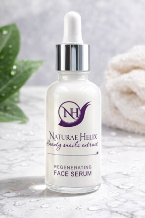Regenerierendes Gesichtsserum Naturae Helix mit Schneckenextrakt (Helix Aspersa – 98%), 30 ml