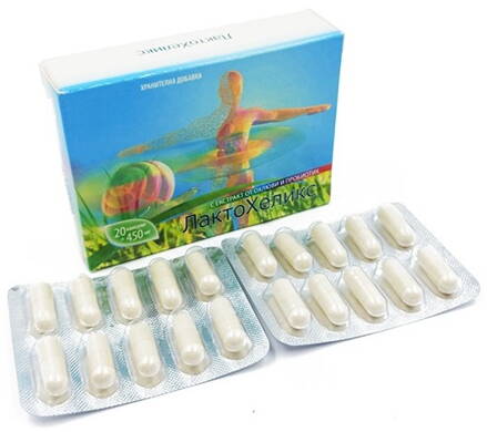 LactoHelix, Synbiotikum mit Schneckenextrakt, 20 Kapseln