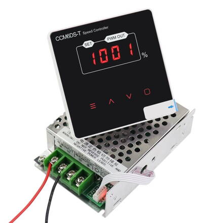 CCM6DS-T DC 12V-80V 30A LCD PWM Regulátor otáček pro stejnosměrné DC motory