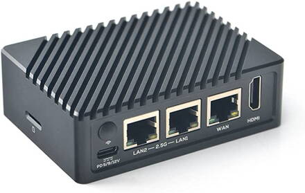 NanoPi R6S 8GB RAM, 64GB eMMC - Vysoce výkonný mini-router