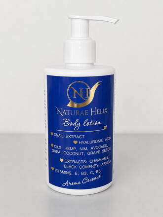 NH Body Lotion – mit Schneckenextrakt Helix Aspersa – Aroma Coconut 250 ml